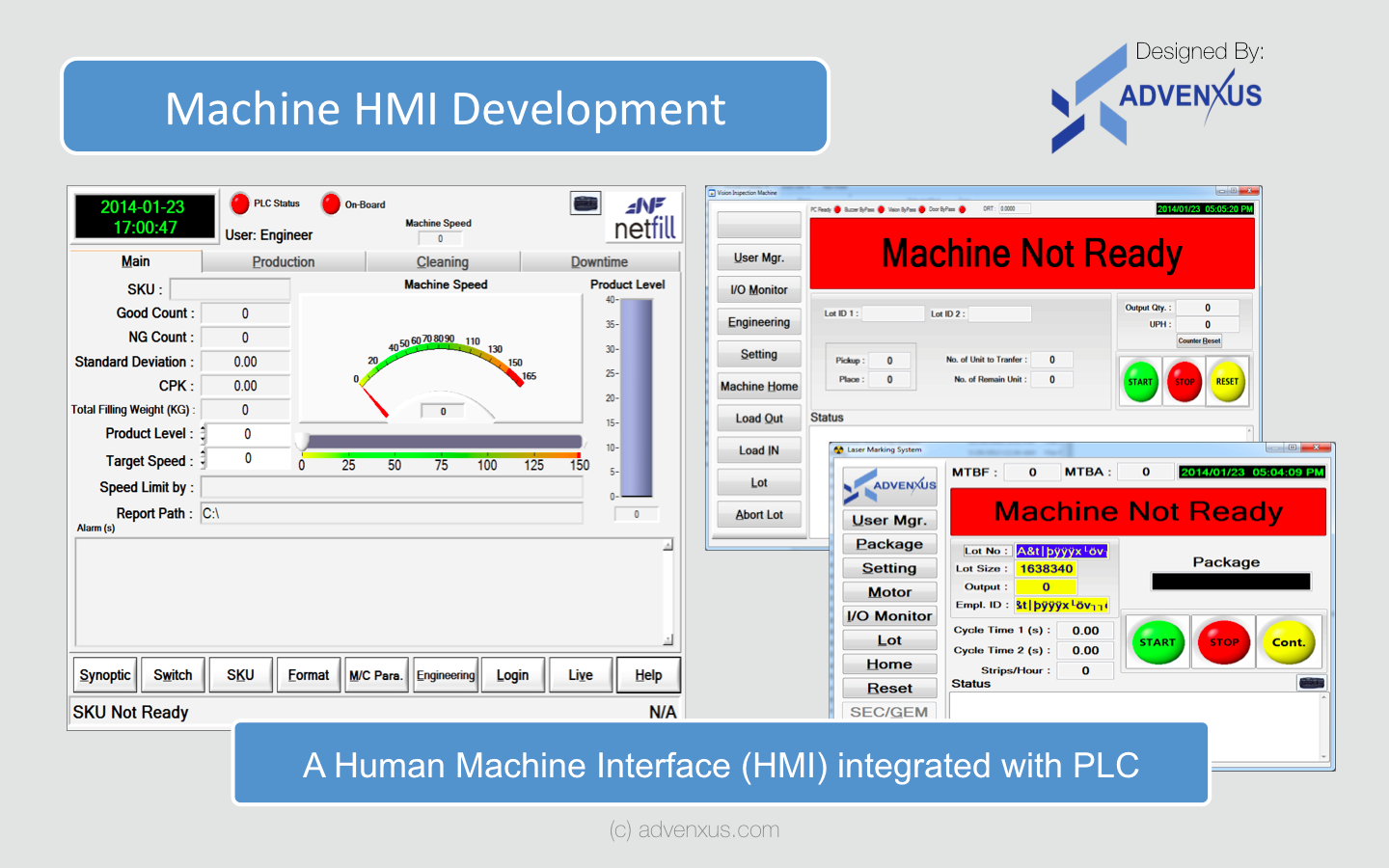 Machine HMI Development